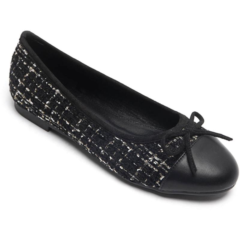 Danielle Dame Ballerina Sko 6692   Black fra Shoes