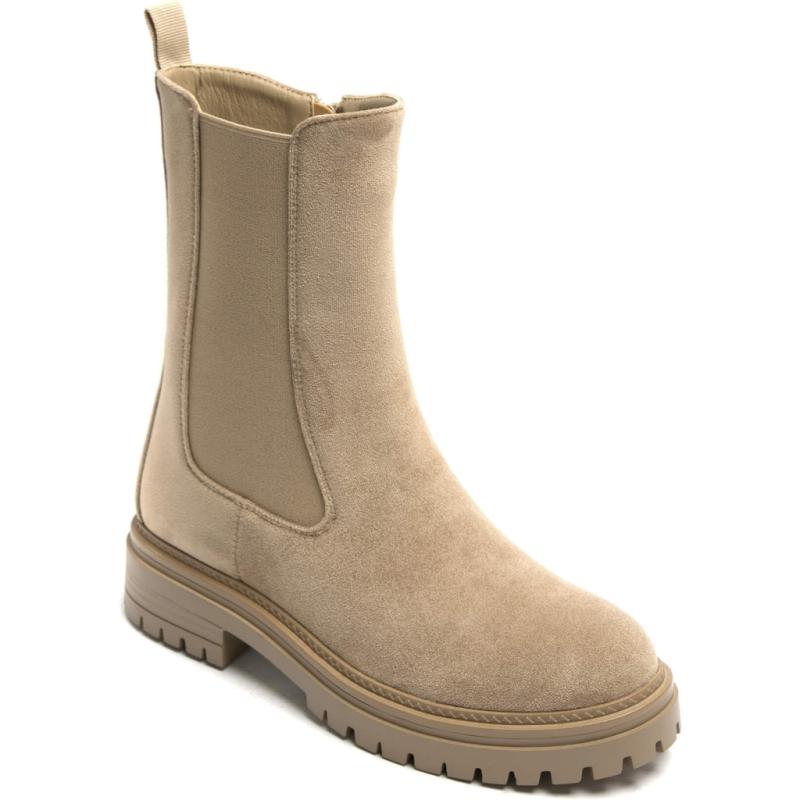Delphine Dame Støvler 7606   Kaki fra Shoes