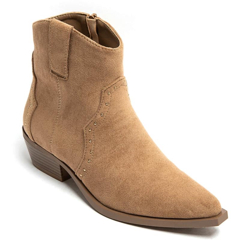 Jolene Dame Cowboystøvler 9690a   Camel fra Shoes