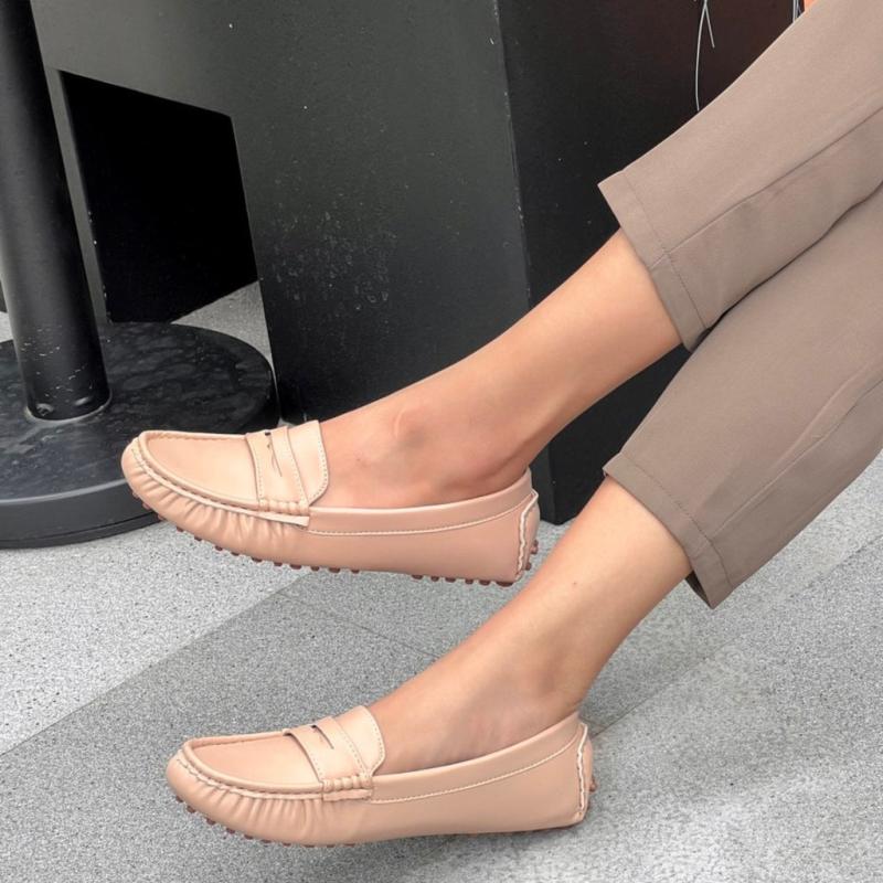 Lena Loafers 8086   Apricot fra Shoes