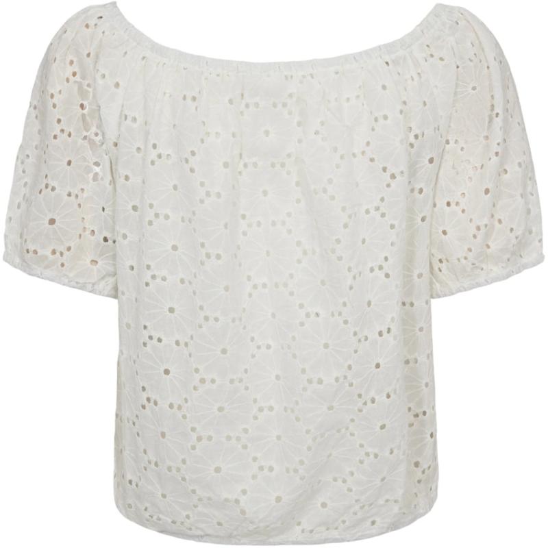 Liberte Dame Bluse Rebekka 21714   White fra Liberté