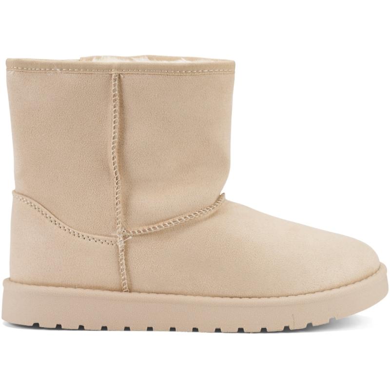 Lina Dame Bamsestøvle 6417   Beige fra Shoes