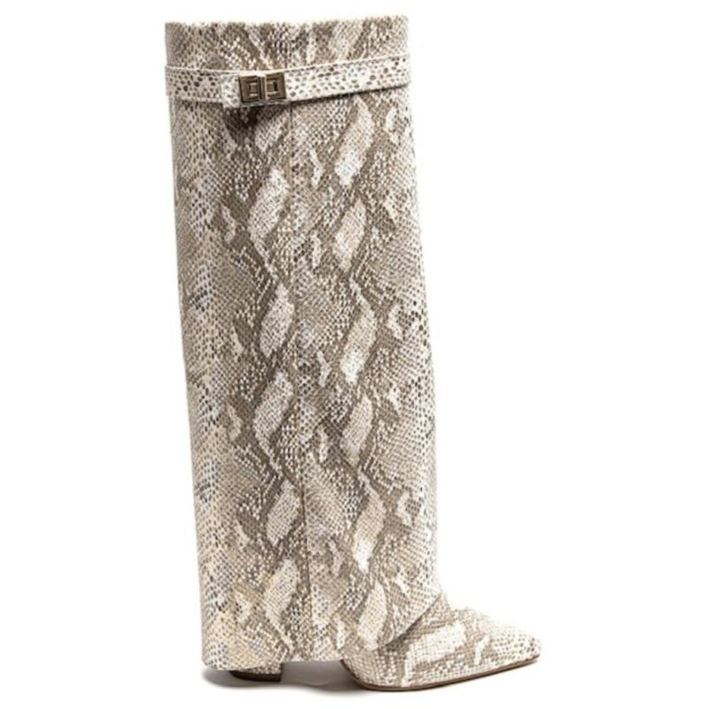 Luc Dame Støvler 8623a   Snake fra Shoes
