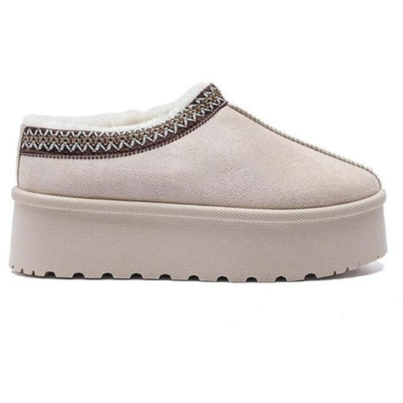 Lucie Dame Bamsestøvle Wd151   Beige fra Shoes