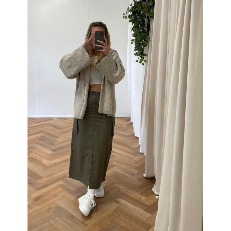 Studio Dame Cargo Nederdel Lula   Green fra Lululia