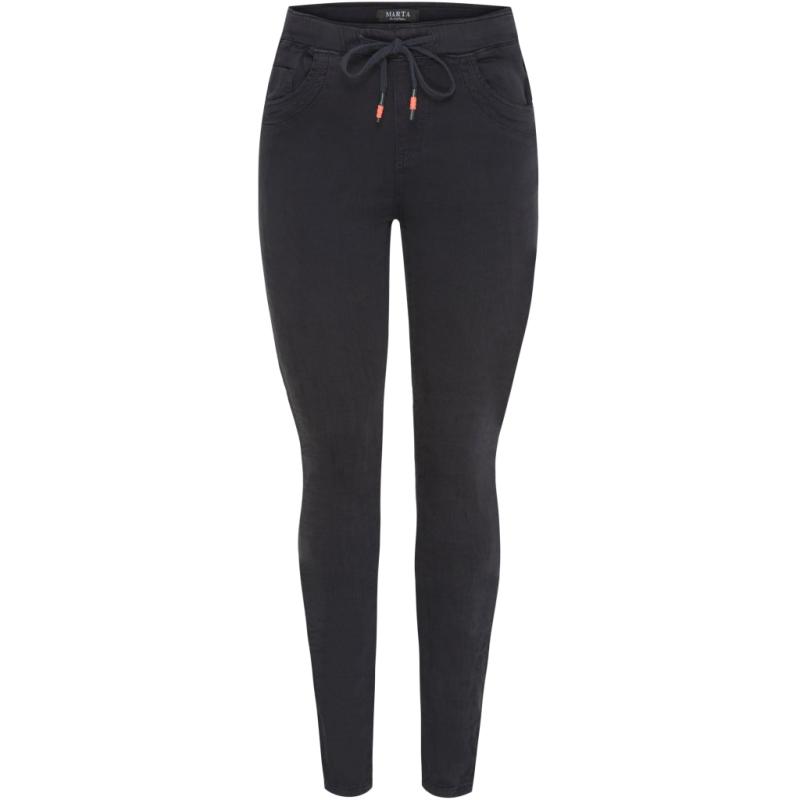 Mdctina Jeans Mdc106 2   Navy fra Marta Du Chateau
