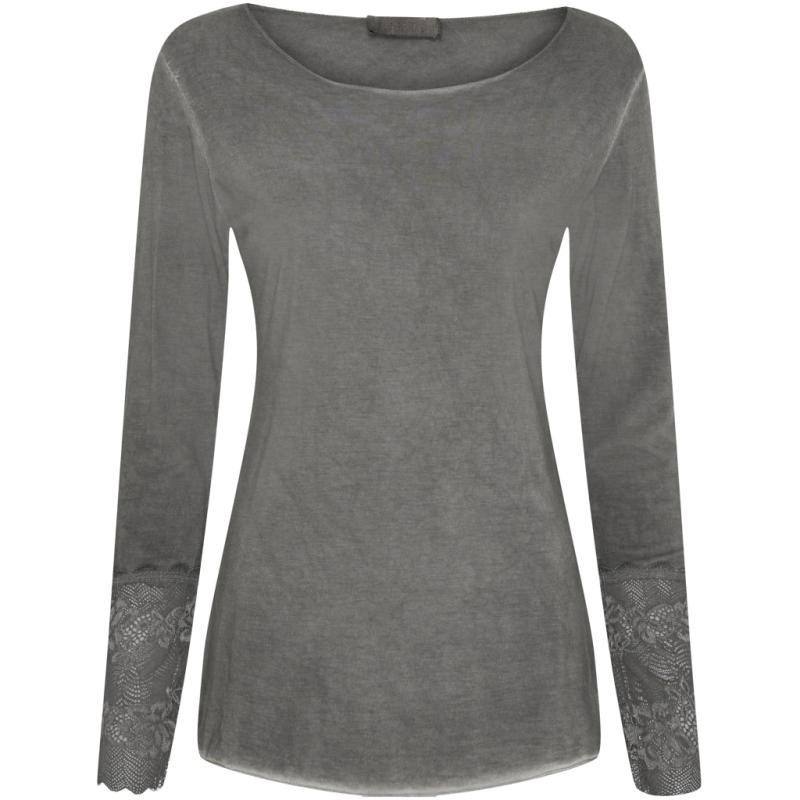 Dame Bluse 11297   Grigio fra Marta Du Chateau