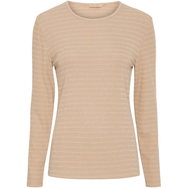 Dame Bluse 5356   Orzo Gold fra Marta Du Chateau