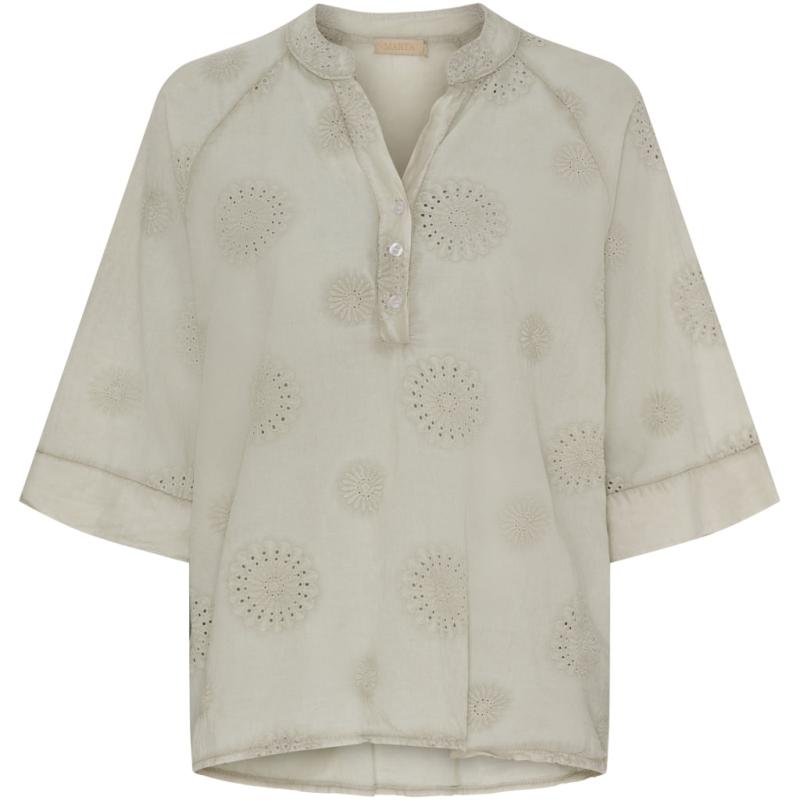 Dame Bluse Mdctania   Sabbia Coldwash fra Marta Du Chateau
