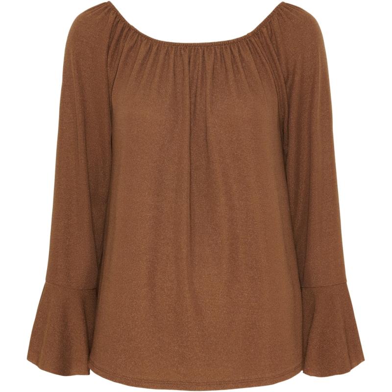 Dame Bluse Mdcalexandra 6139   Tabacco fra Marta Du Chateau