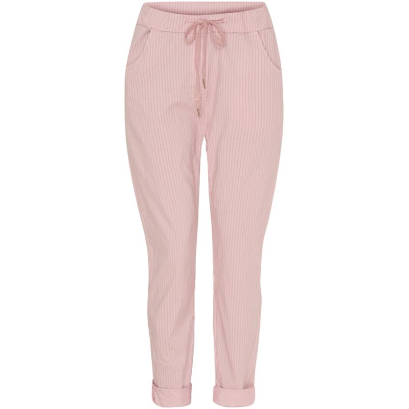Dame Bukser Mdcjerri   Rosa206stripe fra Marta Du Chateau