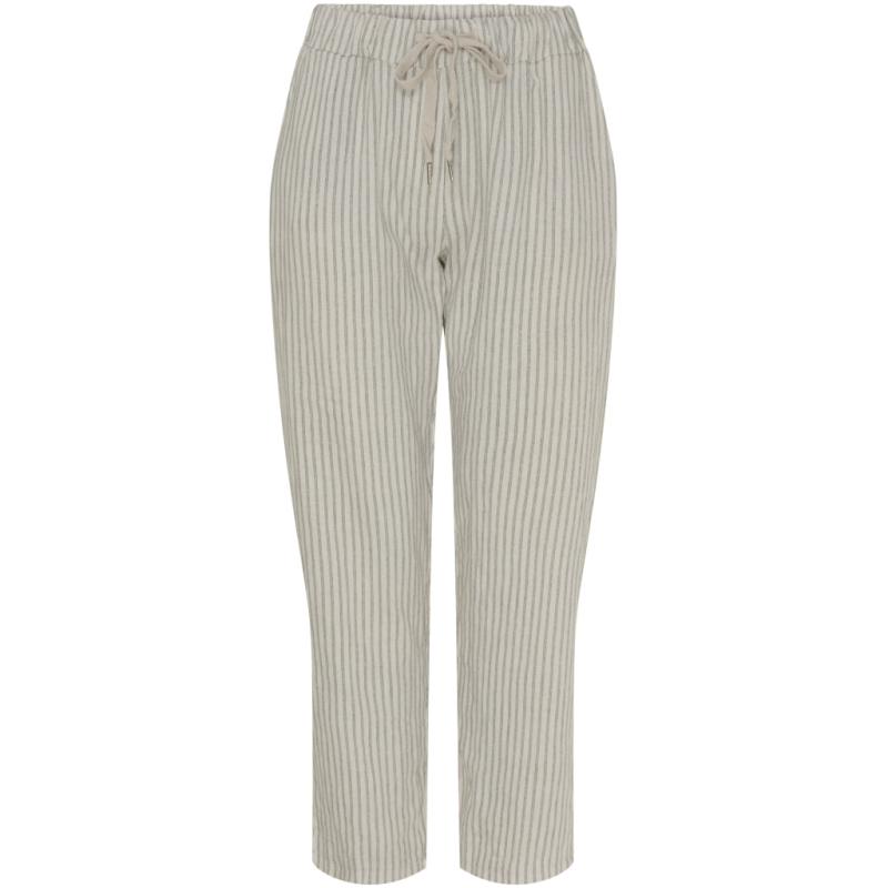 Dame Bukser Mdckirsa   Sabbia Black Stripe fra Marta Du Chateau