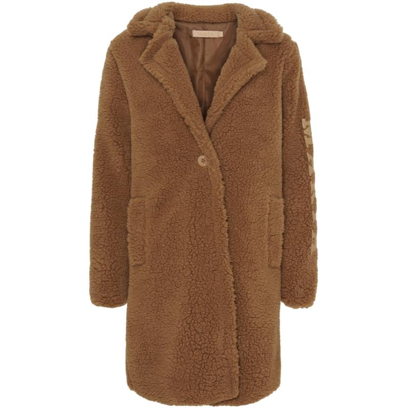 Dame Jakke Mdcjane   Camel fra Marta Du Chateau