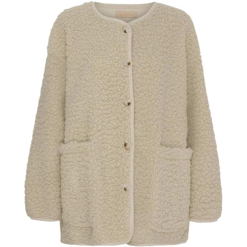 Dame Jakke Mdclucile 23919   Beige fra Marta Du Chateau