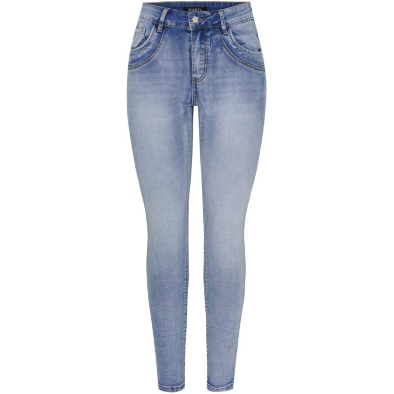 Dame Jeans Emma 2612 Denimbluedenim fra Marta Du Chateau