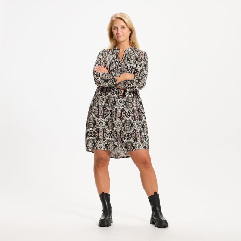 Dame Kjole 2604b   Aw Black fra Marta Du Chateau