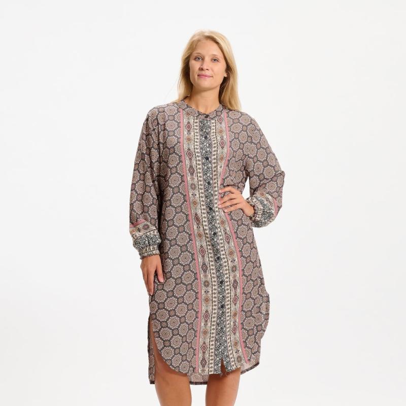 Dame Kjole 4051   Grey fra Marta Du Chateau