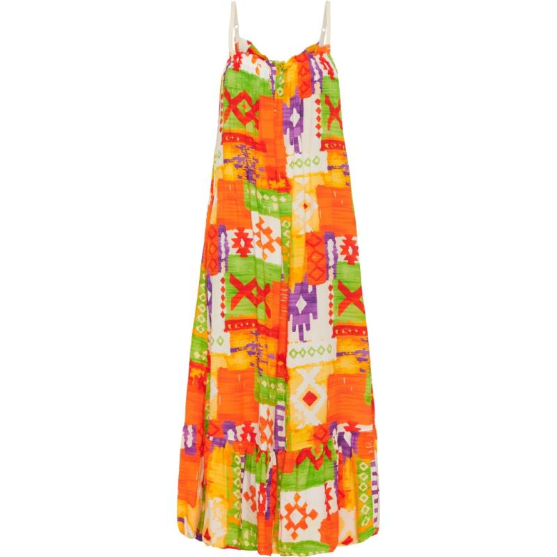 Dame Kjole 5180   Arancio fra Marta Du Chateau