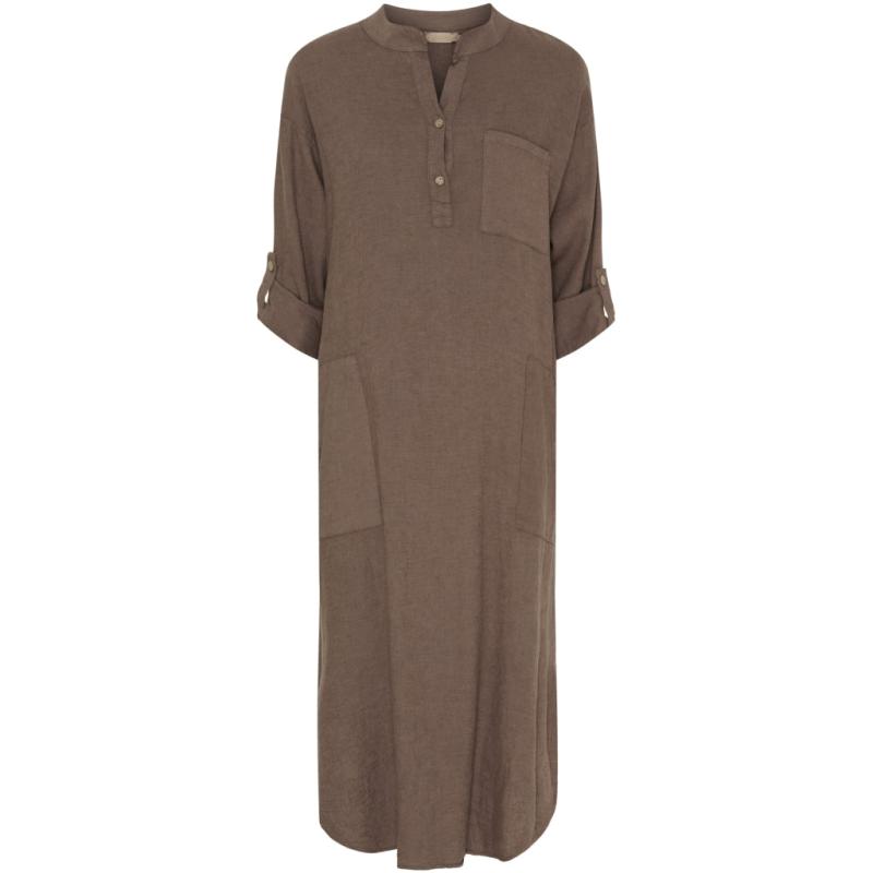 Dame Kjole 93911 1   Coldbrown fra Marta Du Chateau