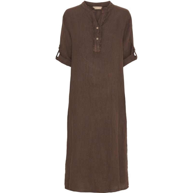 Dame Kjole 94198   Cold Brown fra Marta Du Chateau