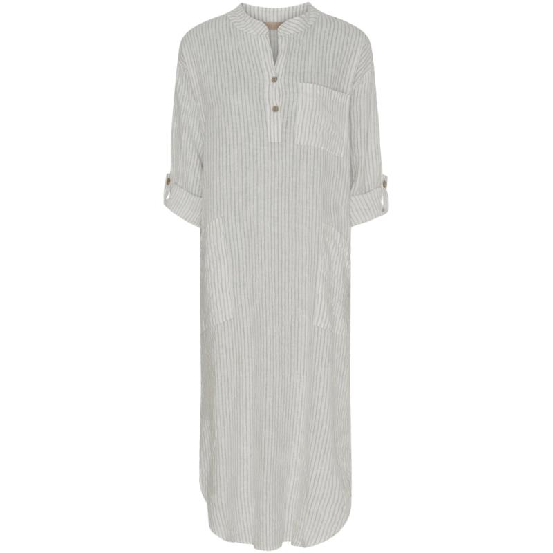 Dame Kjole Mdcness   Panna Grey Stripe fra Marta Du Chateau