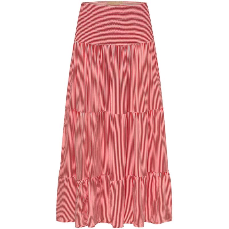 Dame Nederdel 5201   Printredstripe fra Marta Du Chateau