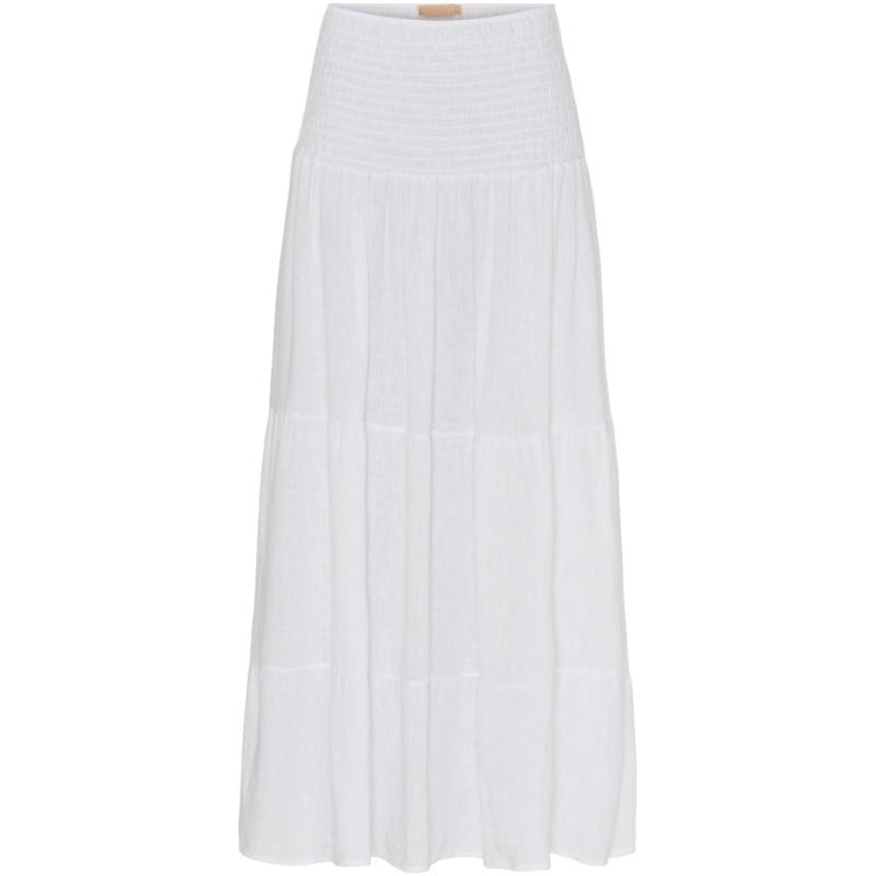 Dame Nederdel 5201   Solid White fra Marta Du Chateau