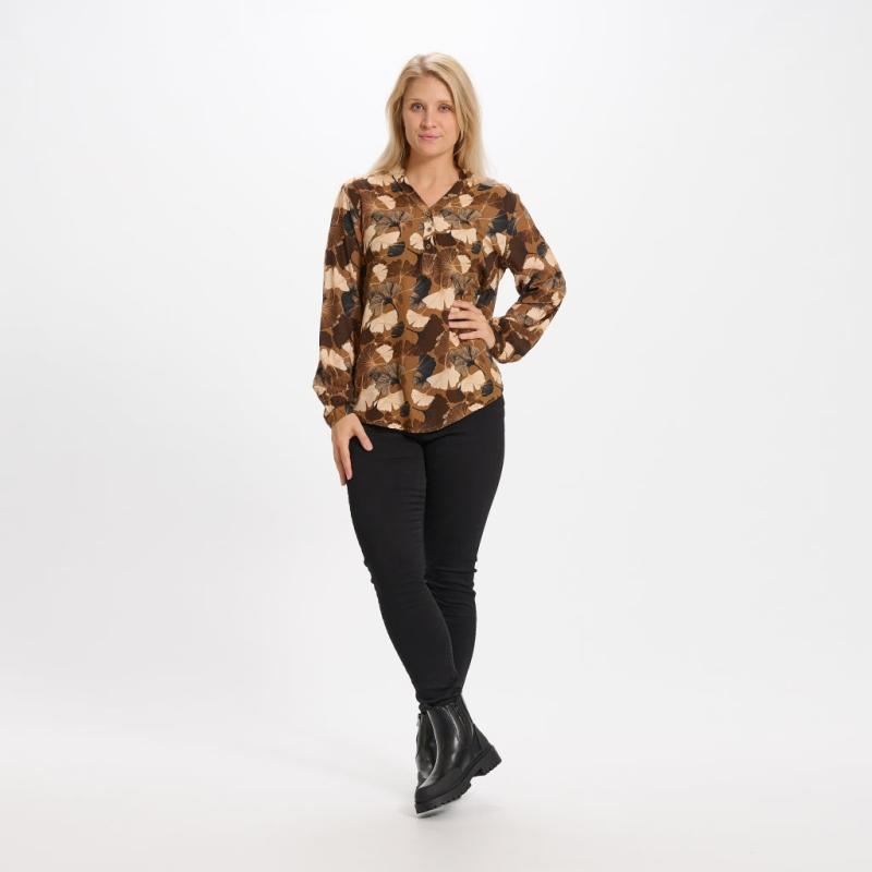 Dame Skjorte 8128 Fango Black fra Marta Du Chateau