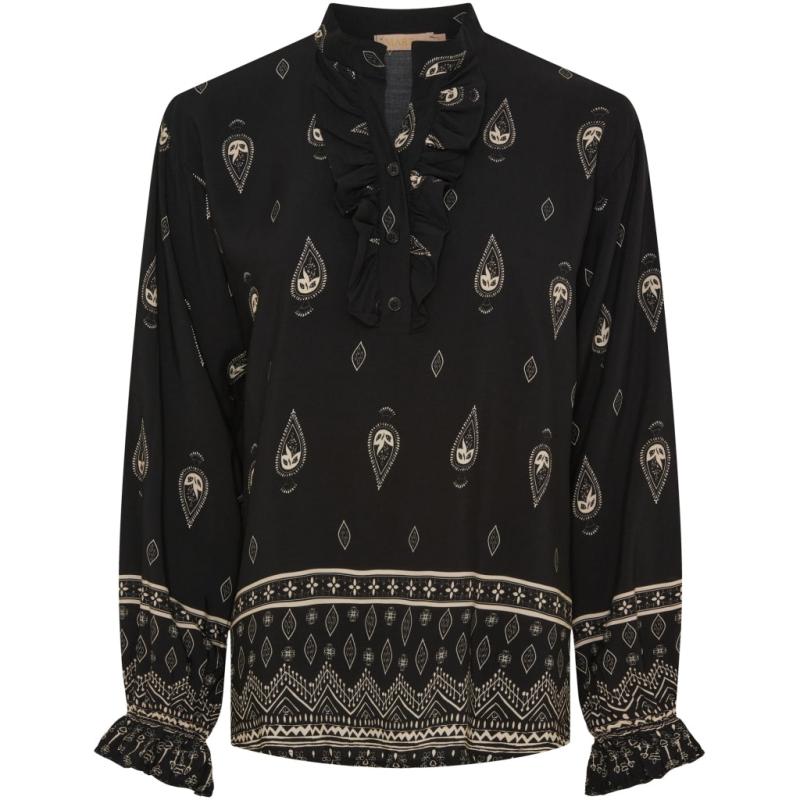 Dame Skjorte Mdcaya 5891 Black1943tps fra Marta Du Chateau