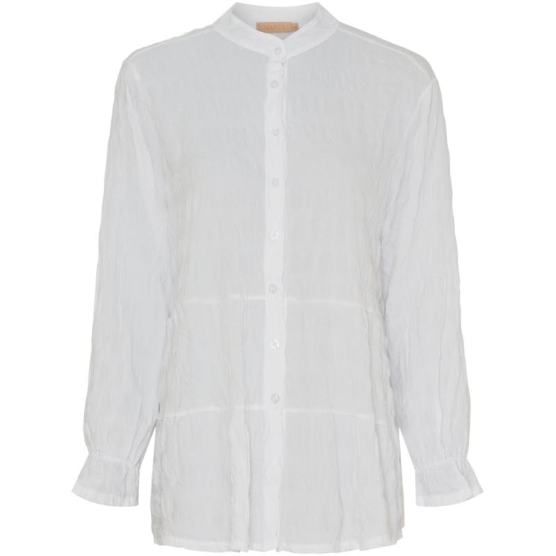 Dame Skjorte Mdcnamoi   White fra Marta Du Chateau