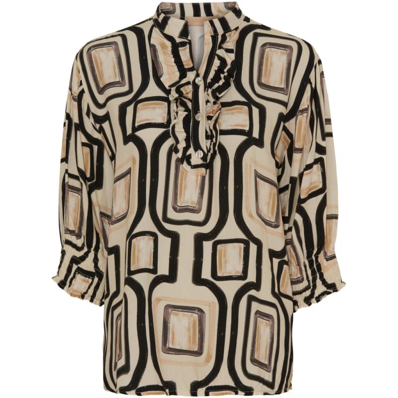 Dame Skjorte Mdcunnur 6317   Beigefw10112tpd fra Marta Du Chateau