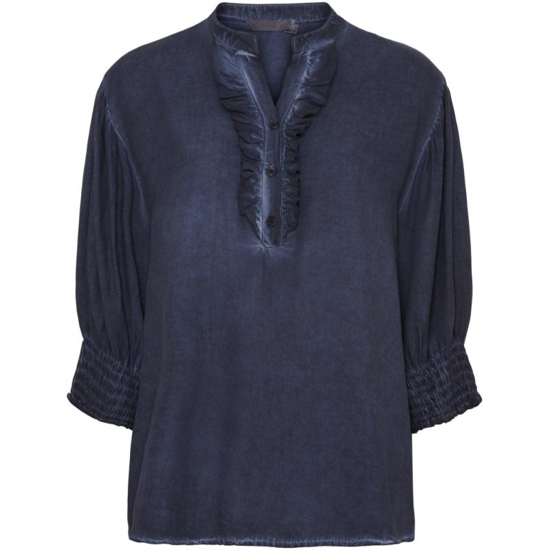 Dame Skjorte Mdcunnur 6317 Blue Scuro Cw fra Marta Du Chateau