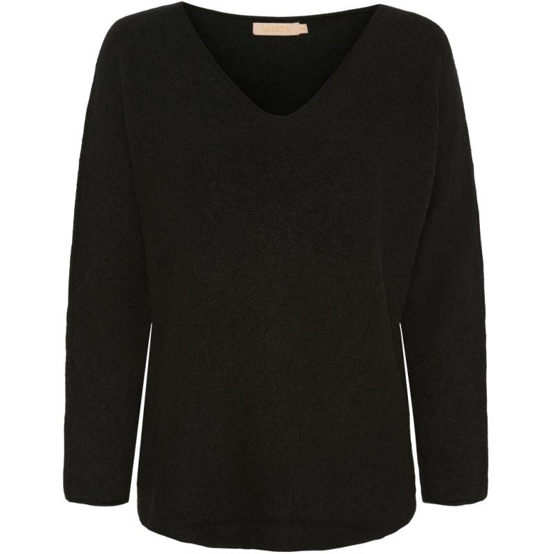 Dame Strik Mdccelina 5002   Awblack fra Marta Du Chateau
