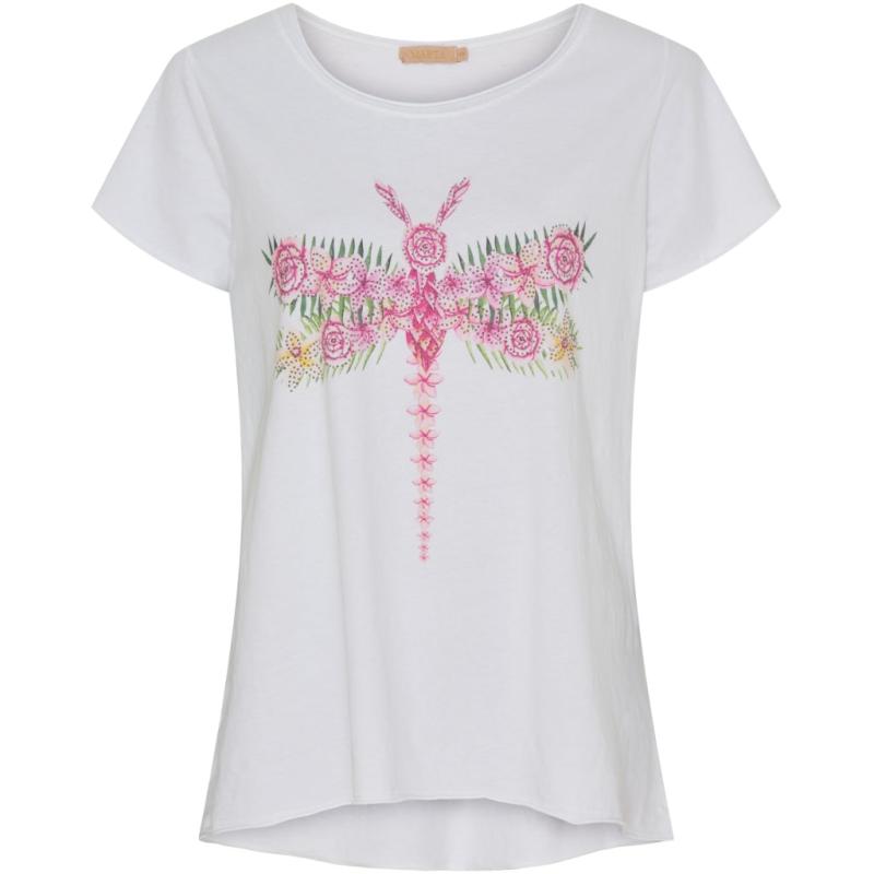 Dame T Shirt Mdcmarie 1535 Multi Dragonfly fra Marta Du Chateau