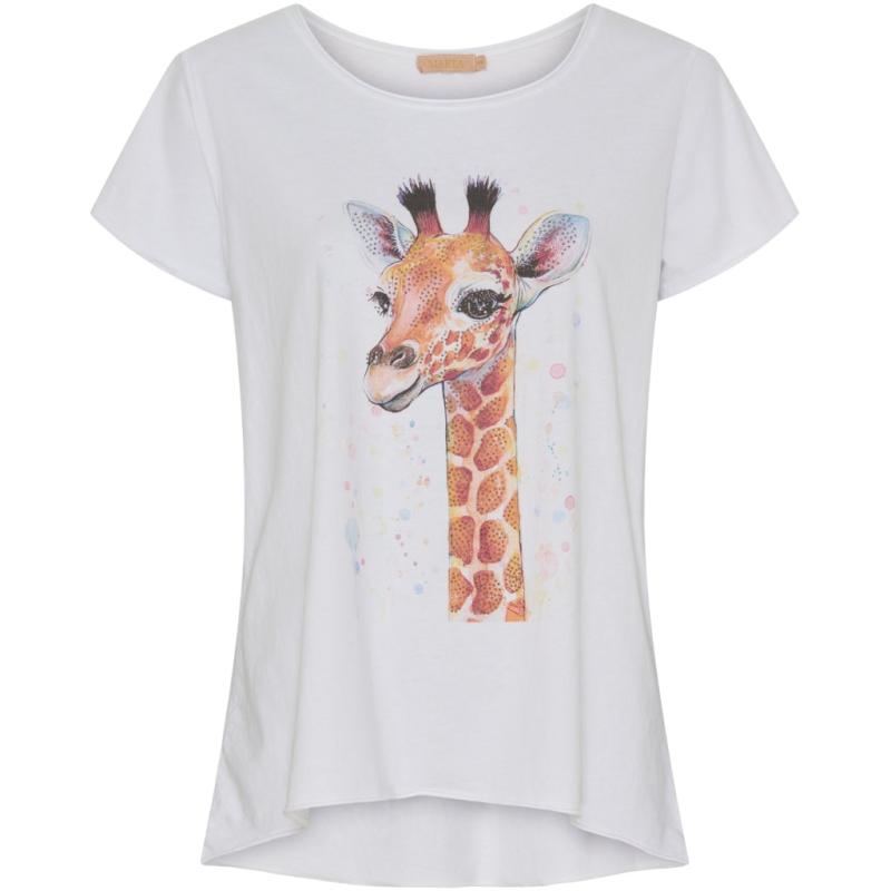 Dame T Shirt Mdcmarie 1535 Original Giraffe fra Marta Du Chateau