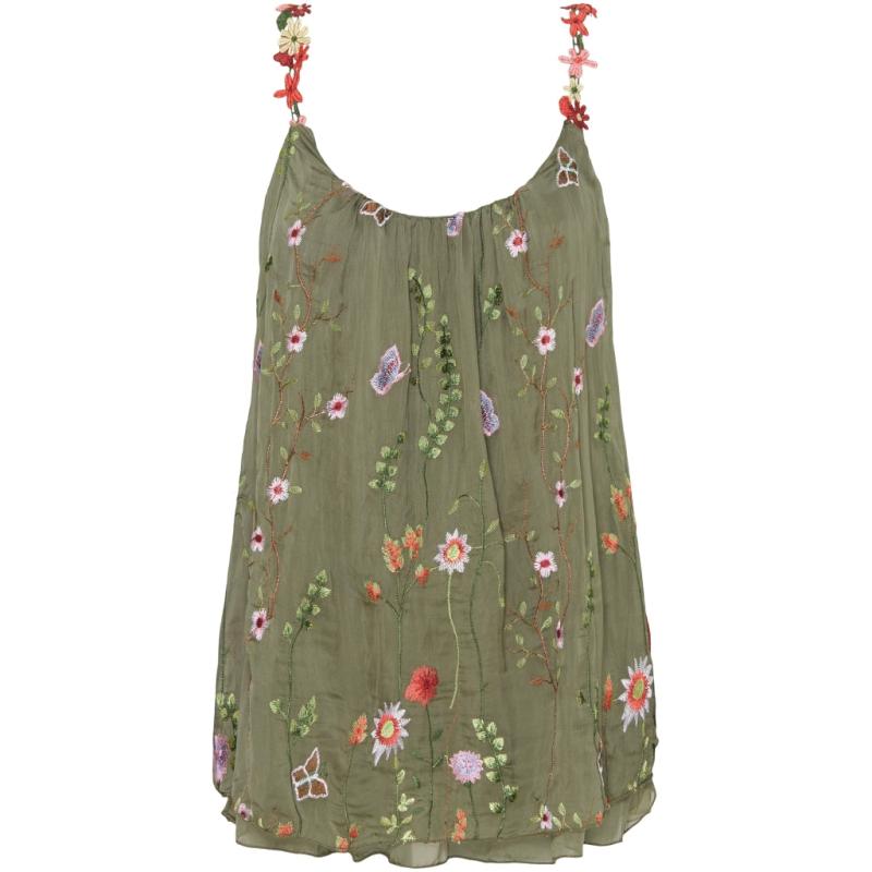 Dame Top 61623 Military fra Marta Du Chateau