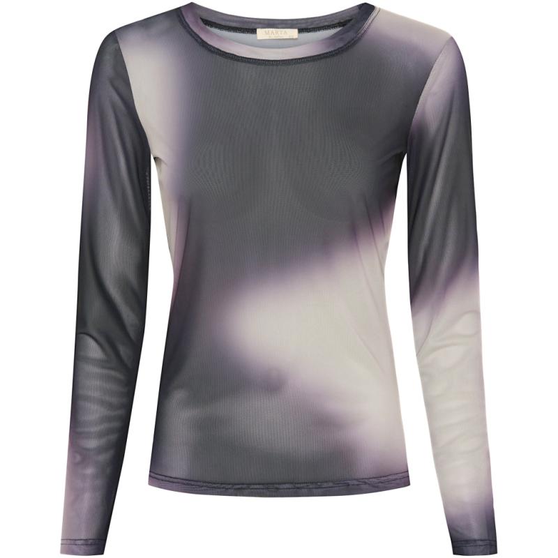 Dame Top Mdcnina 120   Print22 fra Marta Du Chateau