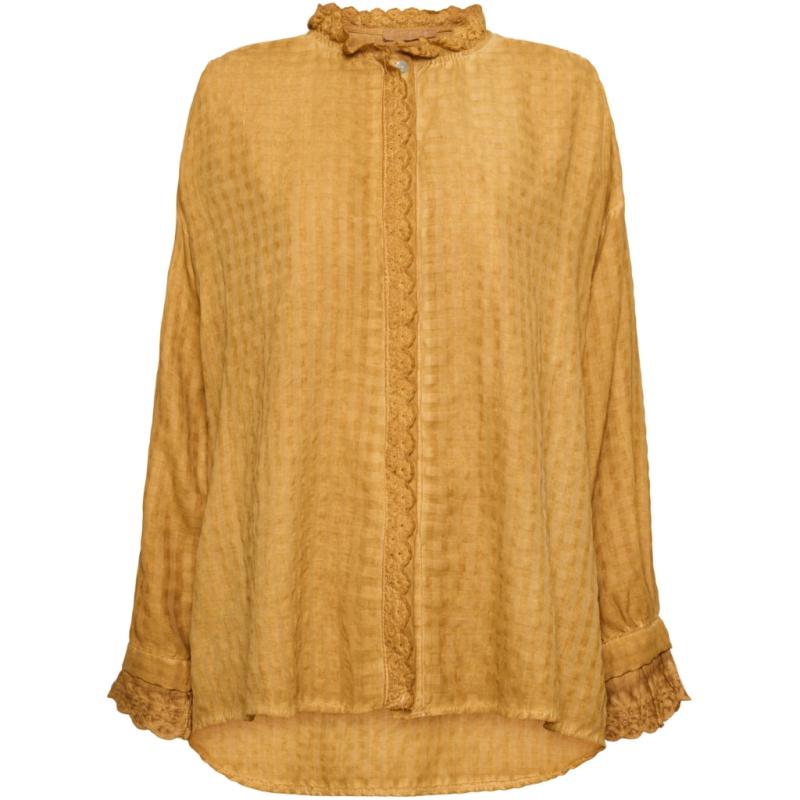 Dame Tunika 4878   Sennep Washed fra Marta Du Chateau