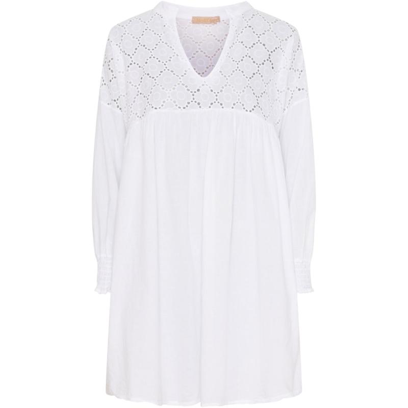 Dame Tunika 5607   White fra Marta Du Chateau