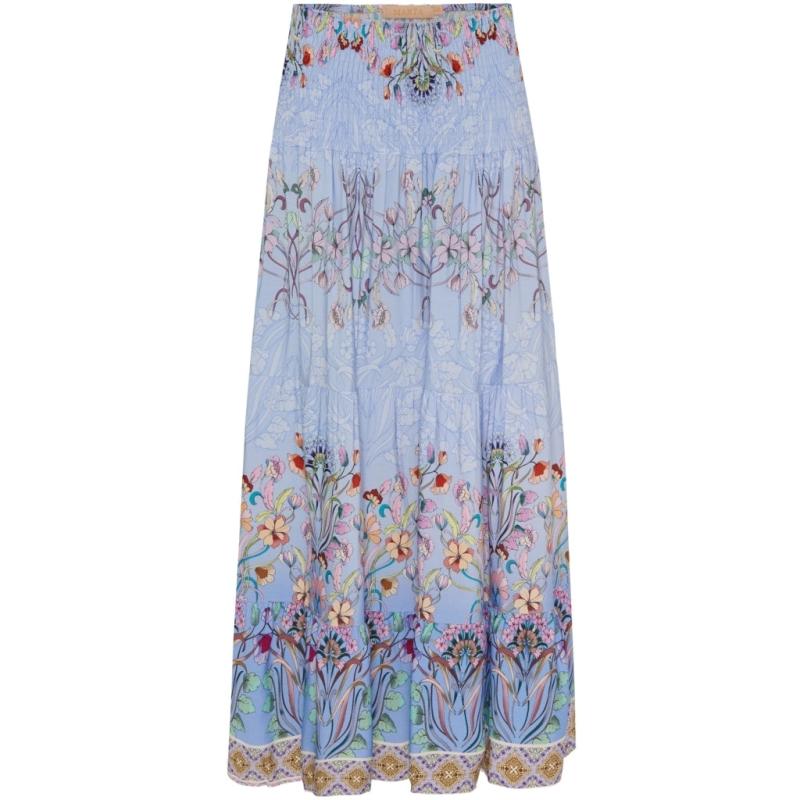 Teen Nederdel Mdcjosefina 5849 Teen   361tpzprintceleste fra Marta Du Chateau