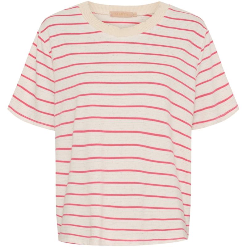 Dame T Shirt Mdcperrine 258038   Fuxia fra Marta Du Chateau