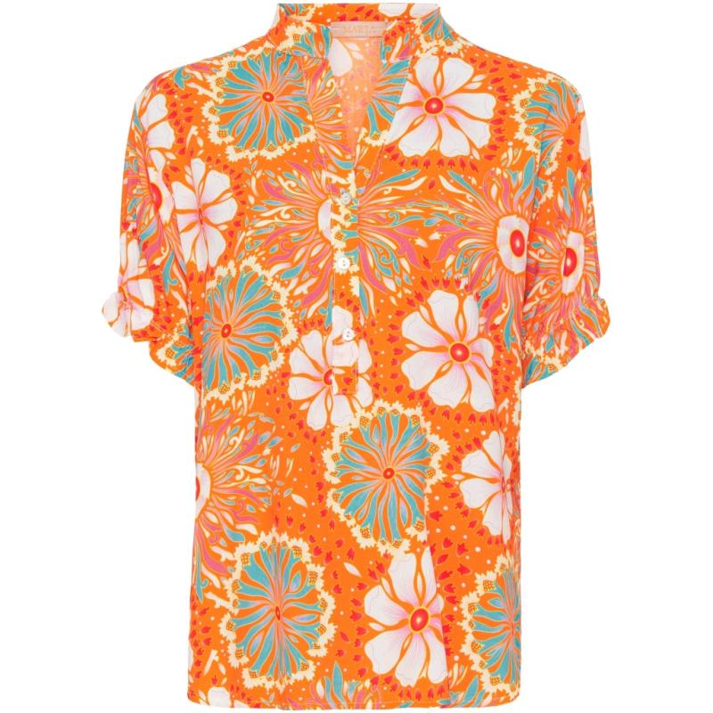 Dame Bluse 5206   Arancio fra Marta Du Chateau