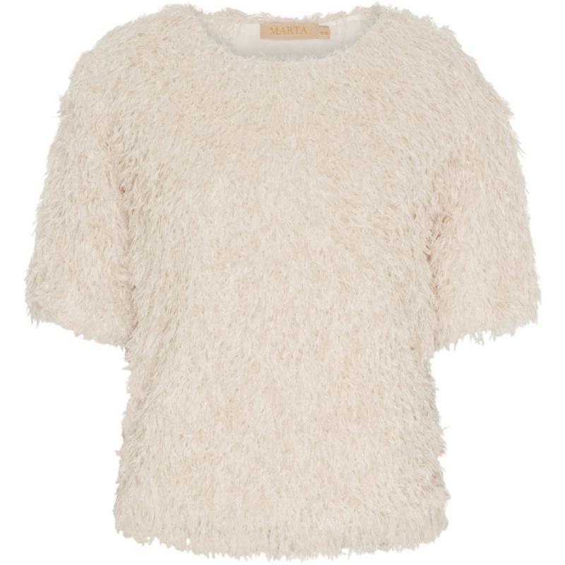 Dame Bluse Mdcdesiree 258570   Beige101 fra Marta Du Chateau