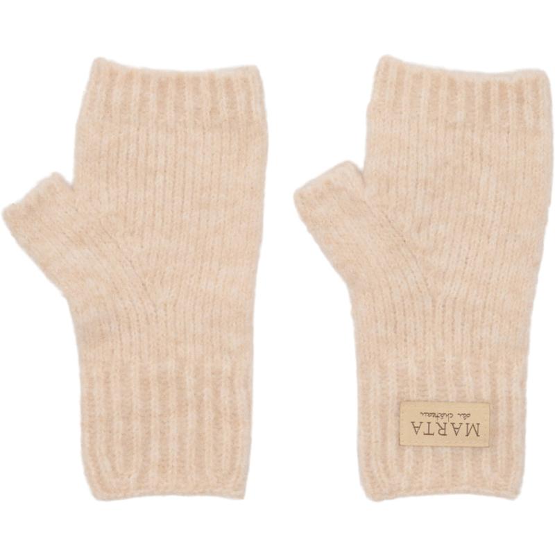 Dame Handsker Mdcarendse 231208 02   Offwhite fra Marta Du Chateau