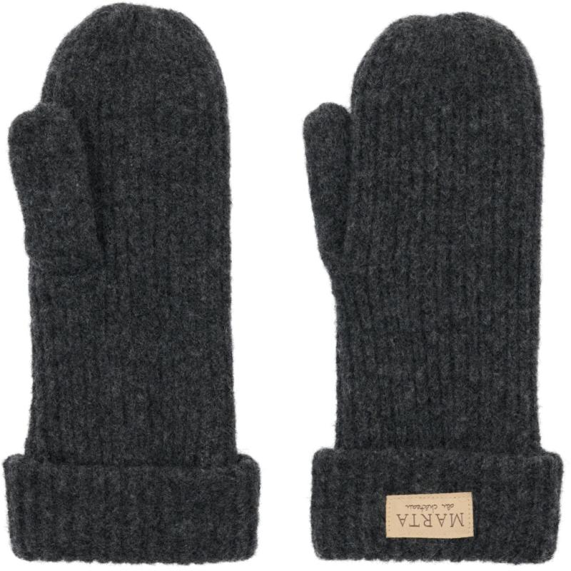 Dame Handsker 26208   Dk Grey fra Marta Du Chateau