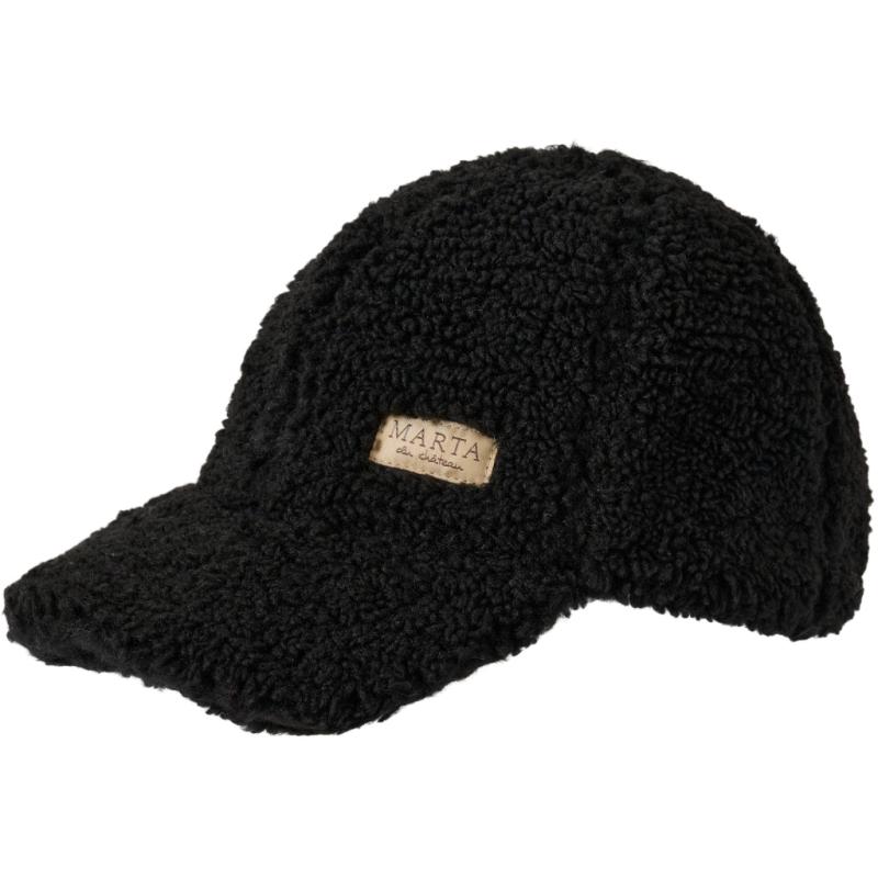 Dame Hat Mdclulu T 0051   Black fra Marta Du Chateau