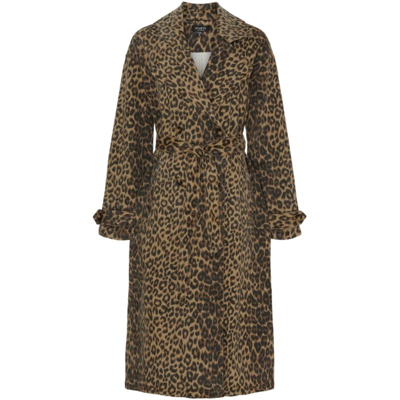 Dame Jakke Mdcvilajeans Mdc189 V8206   Leopard fra Marta Du Chateau