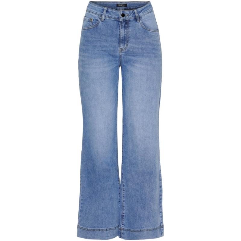 Dame Jeans Mdcsolene Mdc201 8215 Blue Denim fra Marta Du Chateau