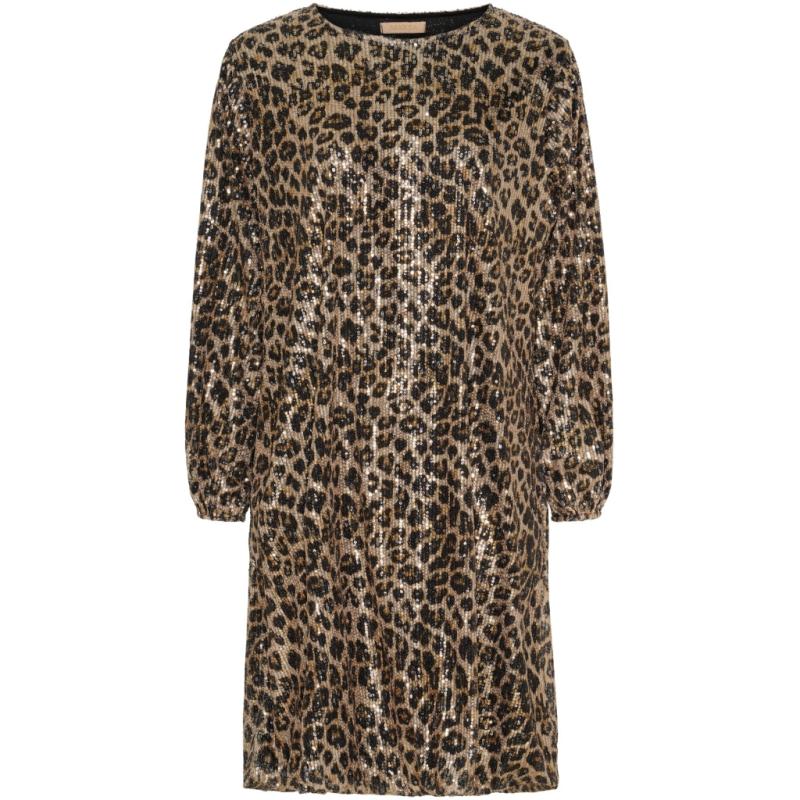 Dame Kjole Mdcbeline 6607   Leo Print fra Marta Du Chateau