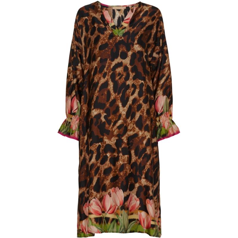 Dame Kjole Mdcmartine 5986   Marrone3244tpk fra Marta Du Chateau
